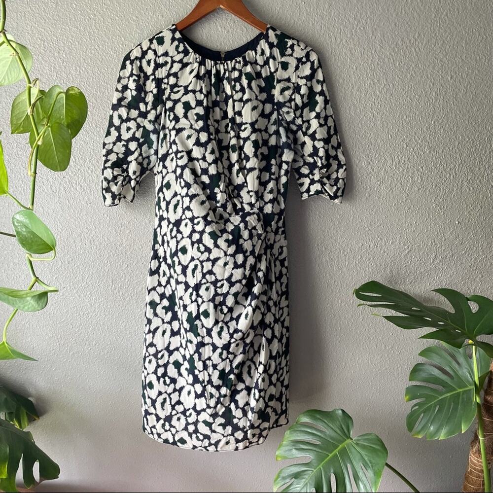 Whistles Leopard Print Sheath Dress